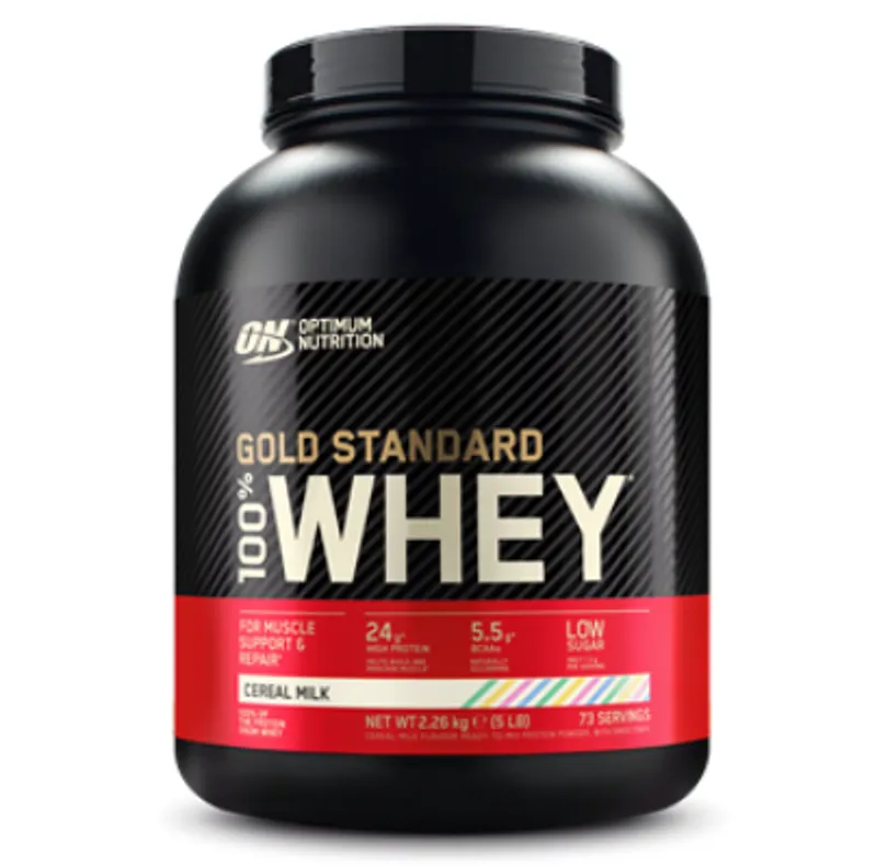 Optimum Nutrition 100% Whey Protein Gold Standard 5lbs - Cereal Milk
